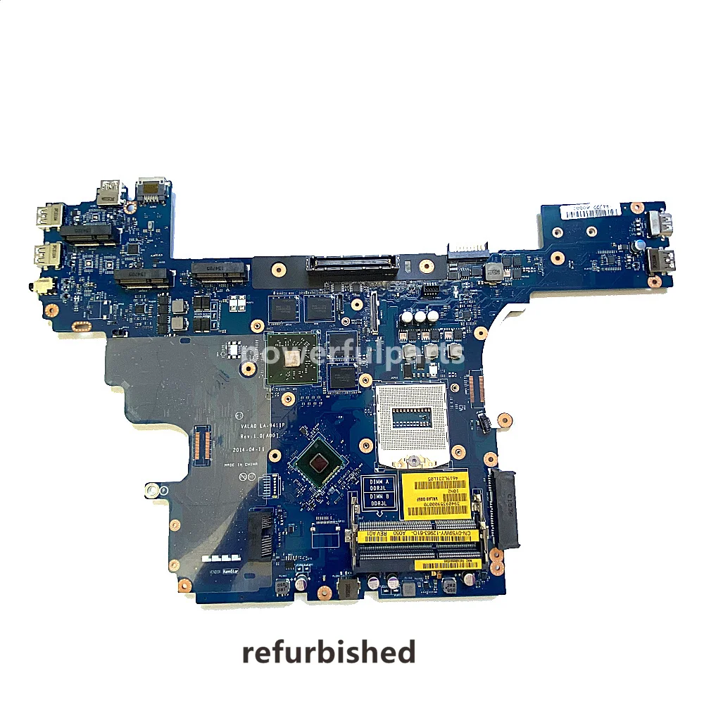 

For Dell Latitude E6540 Motherboard Intel With Graphic 0Y59WY CN-0Y59WY VALA0 LA-9411P 100% Working Good