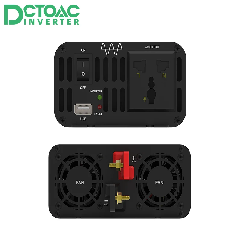 Imagem -05 - Idealplusing para ac Fora da Grade 12v 24v 48v 60v 72v 84v Inversor 300w Onda Senoidal Pura 100v 110v 120v 220v 230v 240v dc