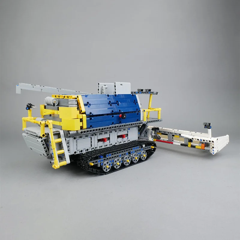 Colheitadeira combinada de 3929 Uds., máquina agrícola modelo C 42055, creación MOC personalizada, juguetes de bloques de construcción, juguete para regalo