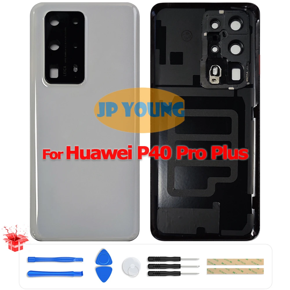 original-battery-back-cover-glass-rear-door-housing-with-camera-lens-for-huawei-p40-pro-plus-els-n39-els-an10-replacement