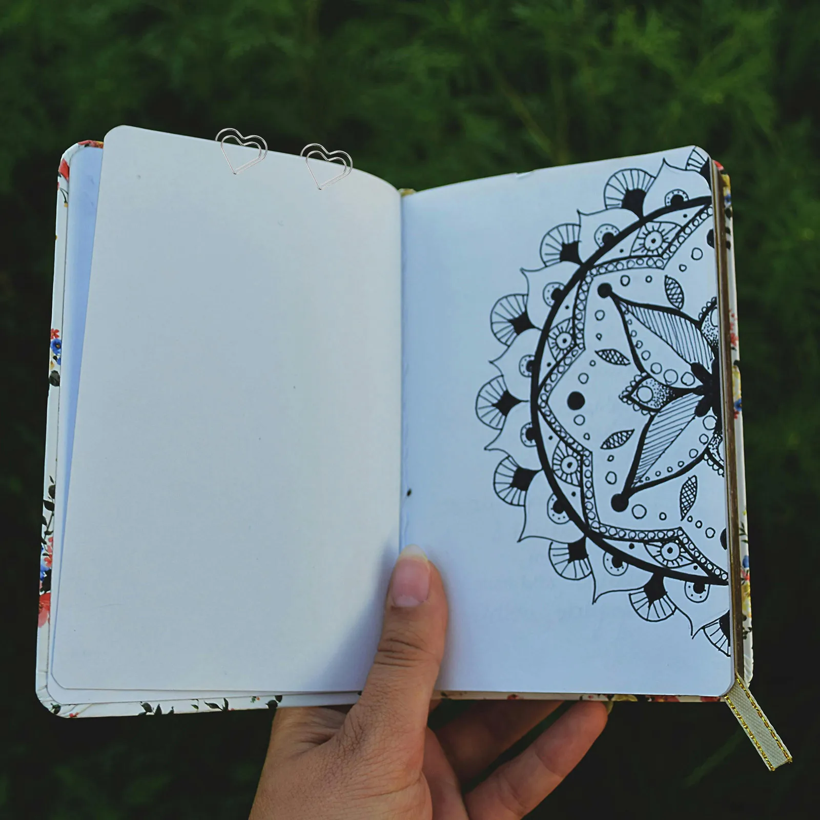 100 قطعة من مشابك بطاقات الحب المعدنية على شكل قلب مشابك ورق لطيفة لمستندات المكتب للدراسة والمدرسة وتنظيم المنزل #5