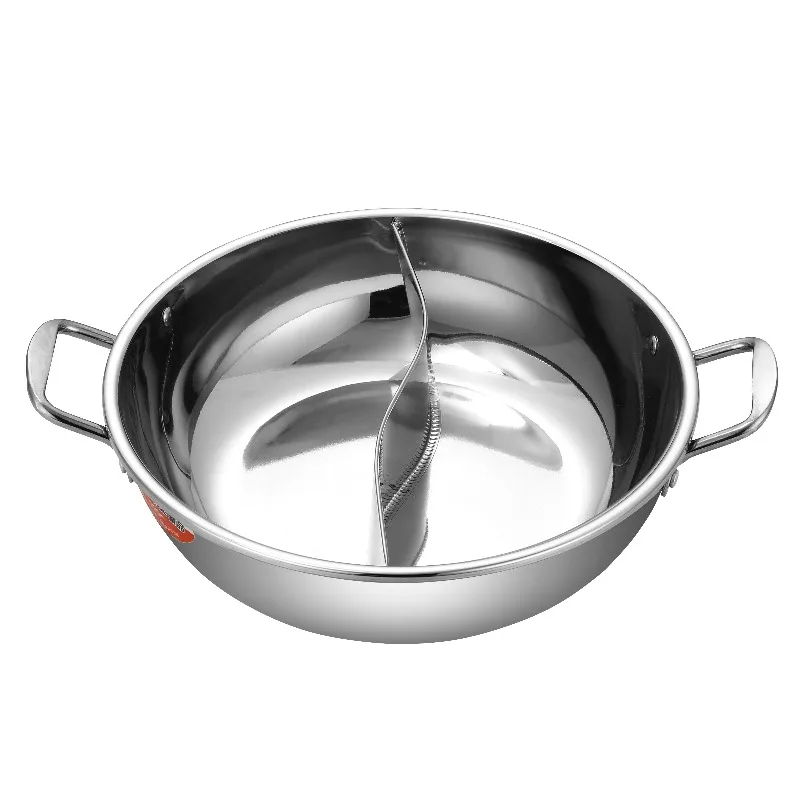 Newly designed professional stainless steel double-flavor hot pot