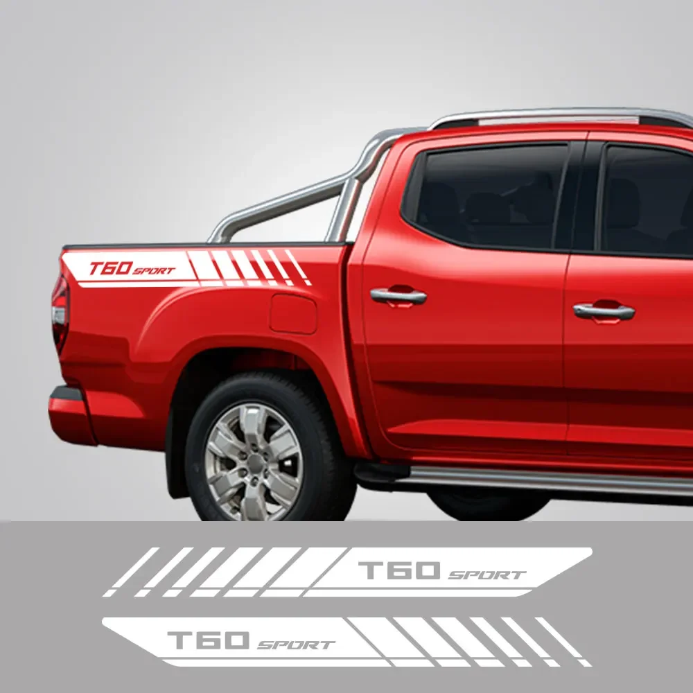 

Автомобильные наклейки для Maxus T60, спортивный пикап, задний багажник, боковые наклейки, графические буквы для грузовика, виниловый декоративный чехол, аксессуары для автотюнинга