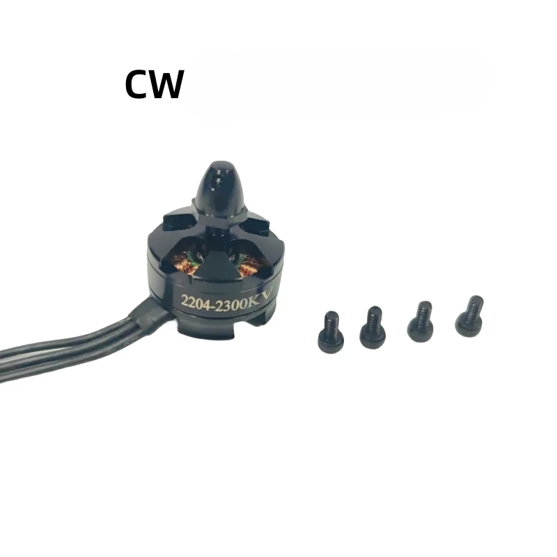 2204 brushless motor for quadcopter drone model QAV210, featuring a 2300KV brushless motor  cw 、ccw