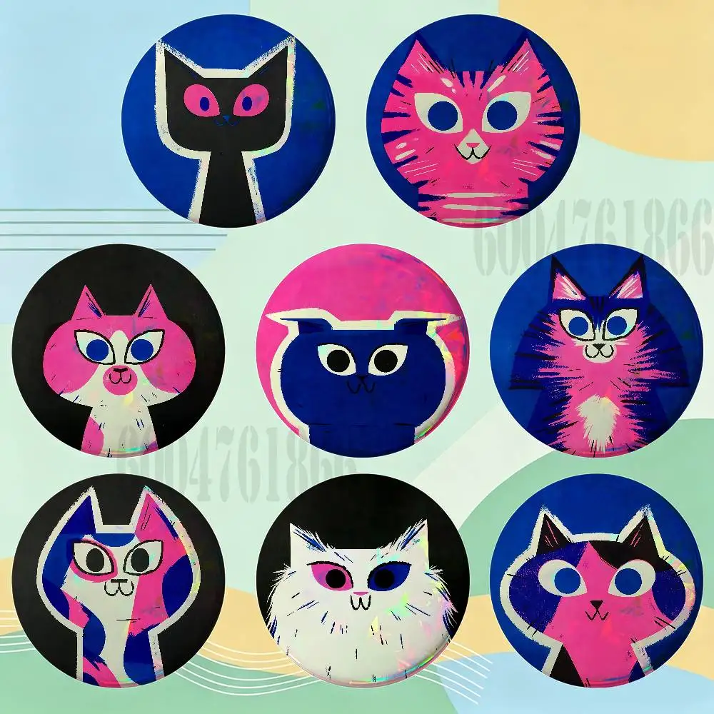 artist A-Andrew Kolb Badges 25 32 44 58 75 mm Round Customizable Wholesale Fan goods Self-made fan freebies