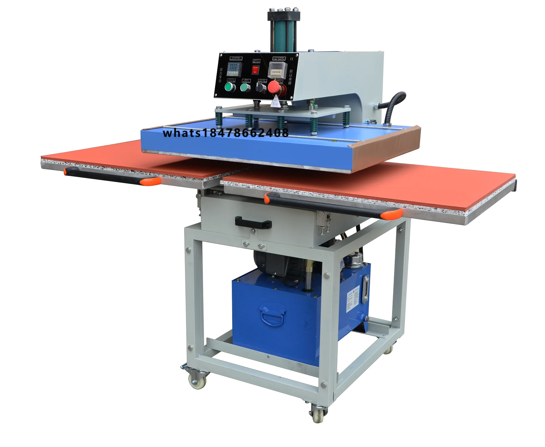 Dual Tray Aluminum Sheet Sublimation DTF Heat Transfer Machine New High Pressure Hot Press Custom Printed for Garment Use