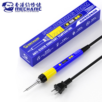MECHANIC HK-990 90W Anti-static Digital Soldering Iron, 180-500°C Adjustable Temperature, Fast Heating, Precision Control