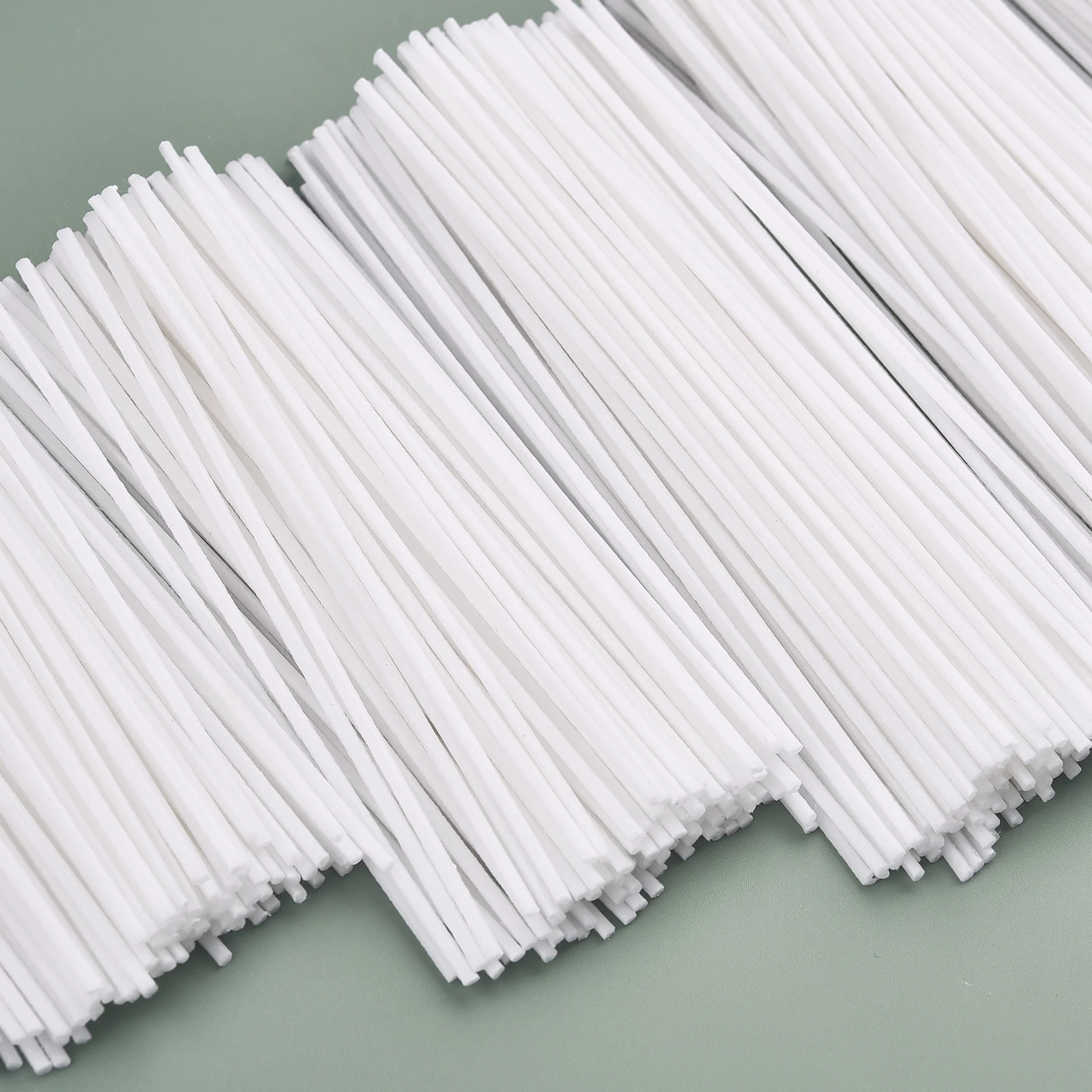 50/100Pcs Gewachste Baumwolle Kerze Dochte Set Rauchfreien Wachs Kern Basis DIY Soja Wachs Kern Gewebt Kerosin lampe Kerzen Machen Liefert