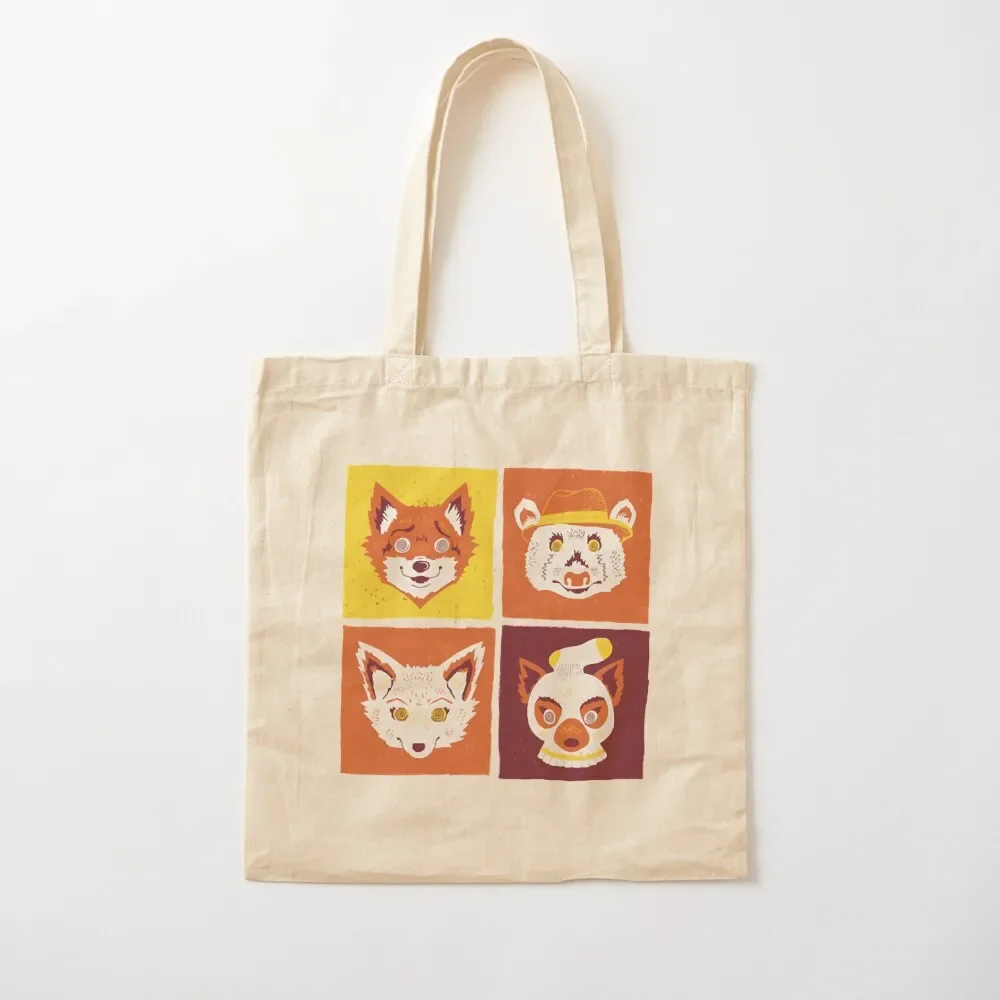 

Mens My Favorite fantastic mr. fox family on a motorbike Cute Gifts Tote Bag Canvas bag free delivery bags Tote Bag