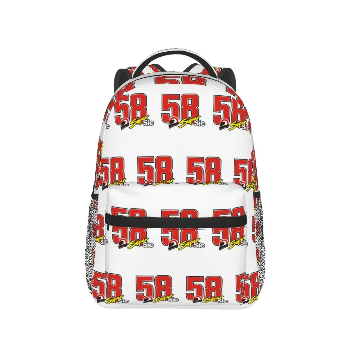 Marco Simoncelli 58 Super Sic Backpack Hot Sale Daypack Large Capacity Kids BookBag School Bag Shoulder Bags for Men Women