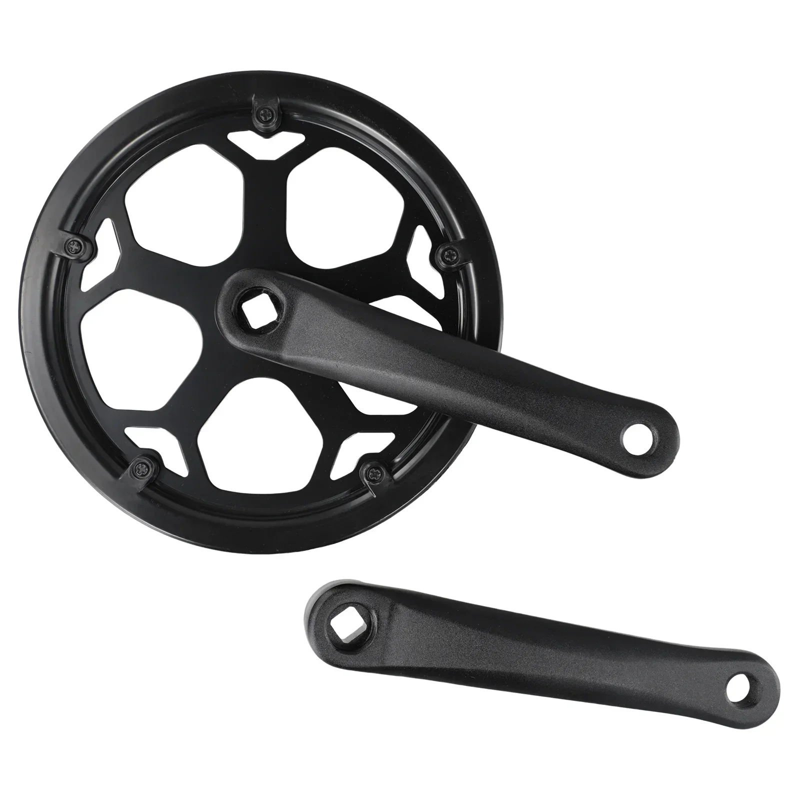 CrankArm Set Bike Crankset Road Bike Fixie Bikes MTBbikes 48 Black For Square Hole Good Compatibility High-quality 40