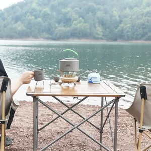 BRS-201A Fogão a gás portátil para acampamento 16000W Queimador de gás propano butano de alta pressão Fogão de emergência ao ar livre com ignição piezo 8 principais vendas quebra vento fogão - №6