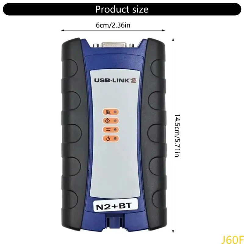 J60F NEXIQ USB Link2 125032 USB متوافق مع 2 OBD2 التشخيص للشاحنة