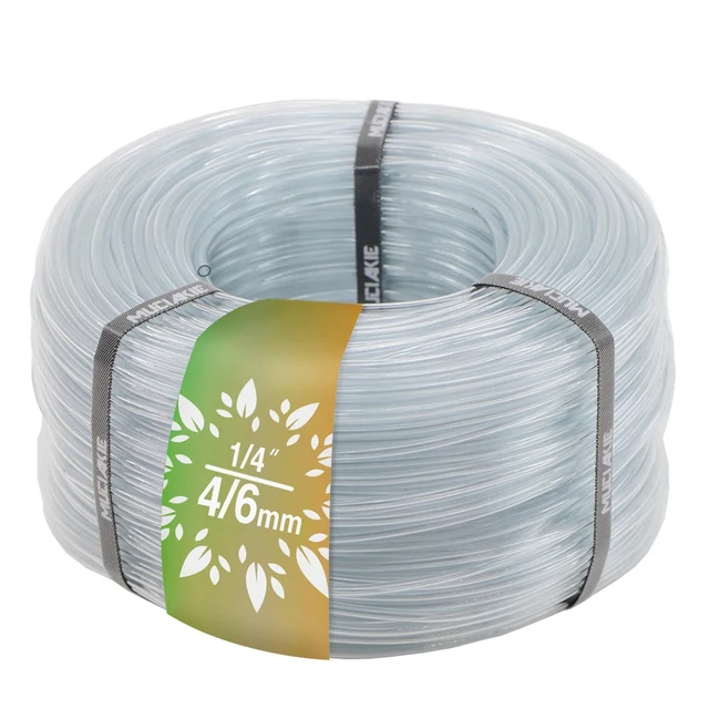 5-50m 1/4 ''przezroczysty PVC mikro nawadnianie ogrodu miękki wąż 4/6MM przezroczyste plastikowe rurki pompa akwariowa rura spustowa zawór kroplowy