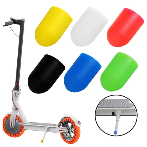 Soporte de pie soporte de silicona cubierta protectora para Xiaomi M365 M365 Pro Ninebot Max G30 Scooter Eléctrico funda protectora de goma