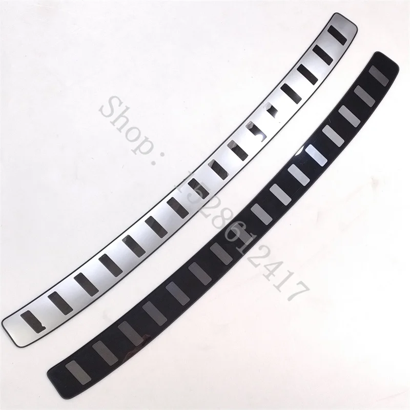 For BMW X1 F48 2016 2017 2018 2019~2022 stainless Rear Bumper Protector Sill Trunk Tread Plate Trim Car Accessories