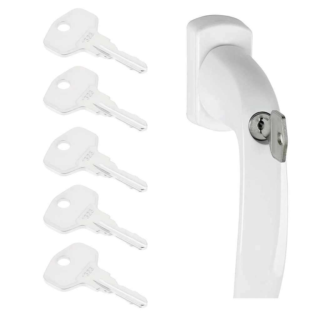 5 Pieces Wrenches for UPVC Window Lock Handles Code 1323 Compatible with For Hoppe Handles for Smooth Operation
