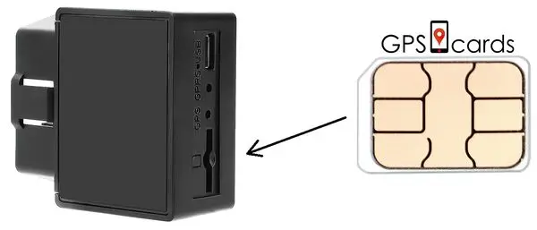 

SIM-карта для GPS-303F 2G подходит для системы оповещения о движении с функцией отслеживания через LTE-сеть.