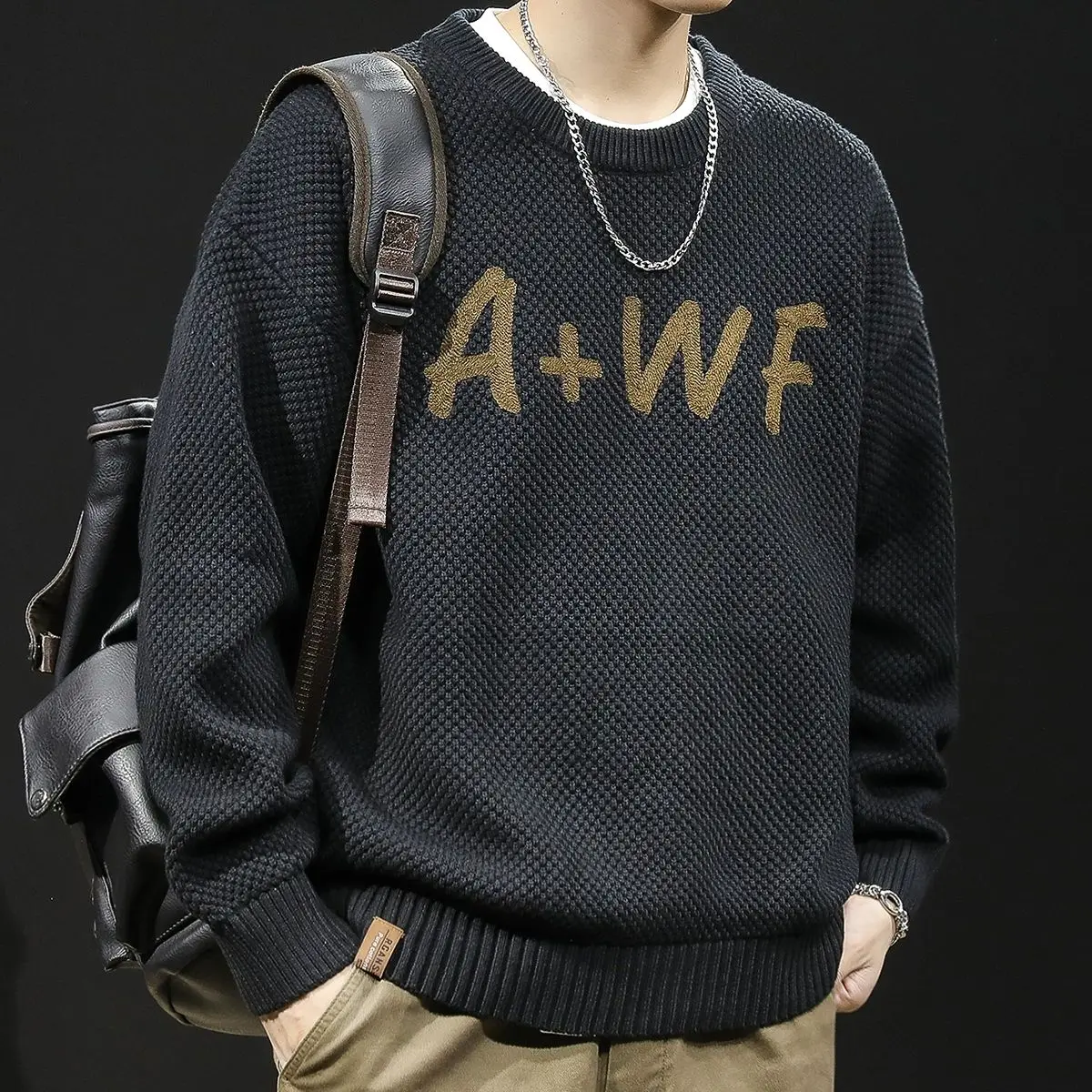 سترة عمال أمريكية للرجال ثقيلة الوزن للخريف والشتاء غزل ثي فضفاض مناسب طويل Sve round Ne Base irt ملابس خارجية...