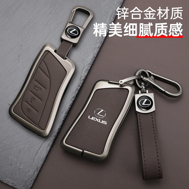 Leather Car Key Case Cover For Lexus NX ES UX US RC LX GX IS GS RX 200 250h 350 LS 450h 460h 260h 300h UX200 ES350 Accessories