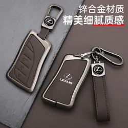 Leather Car Key Case Cover For Lexus NX ES UX US RC LX GX IS GS RX 200 250h 350 LS 450h 460h 260h 300h UX200 ES350 Accessories