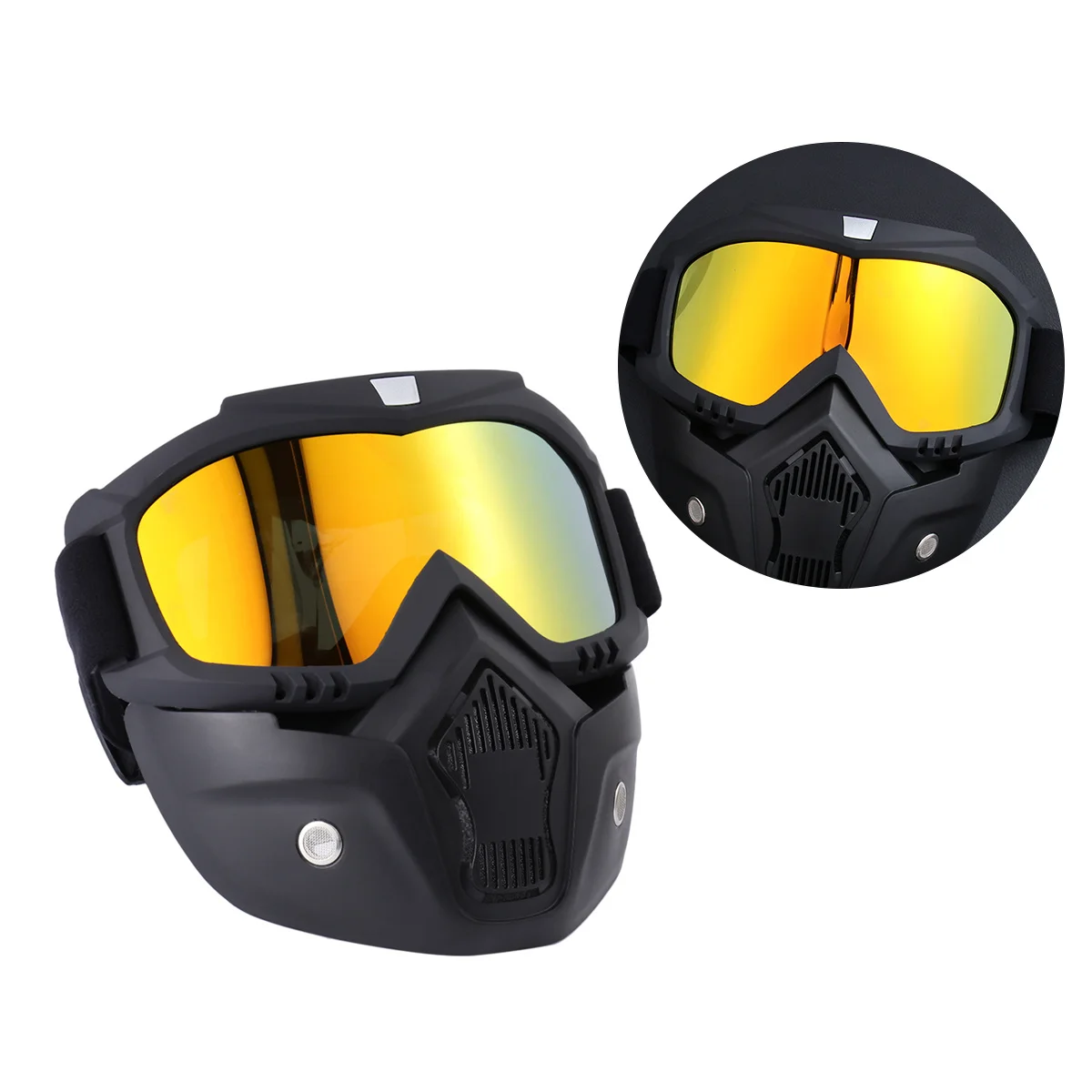

Wind Goggles Motorcycle Anti-Fog Scratch Impact Resistant Off-Road Ski Riding Safety Eyewear For Motorcross Snowboard