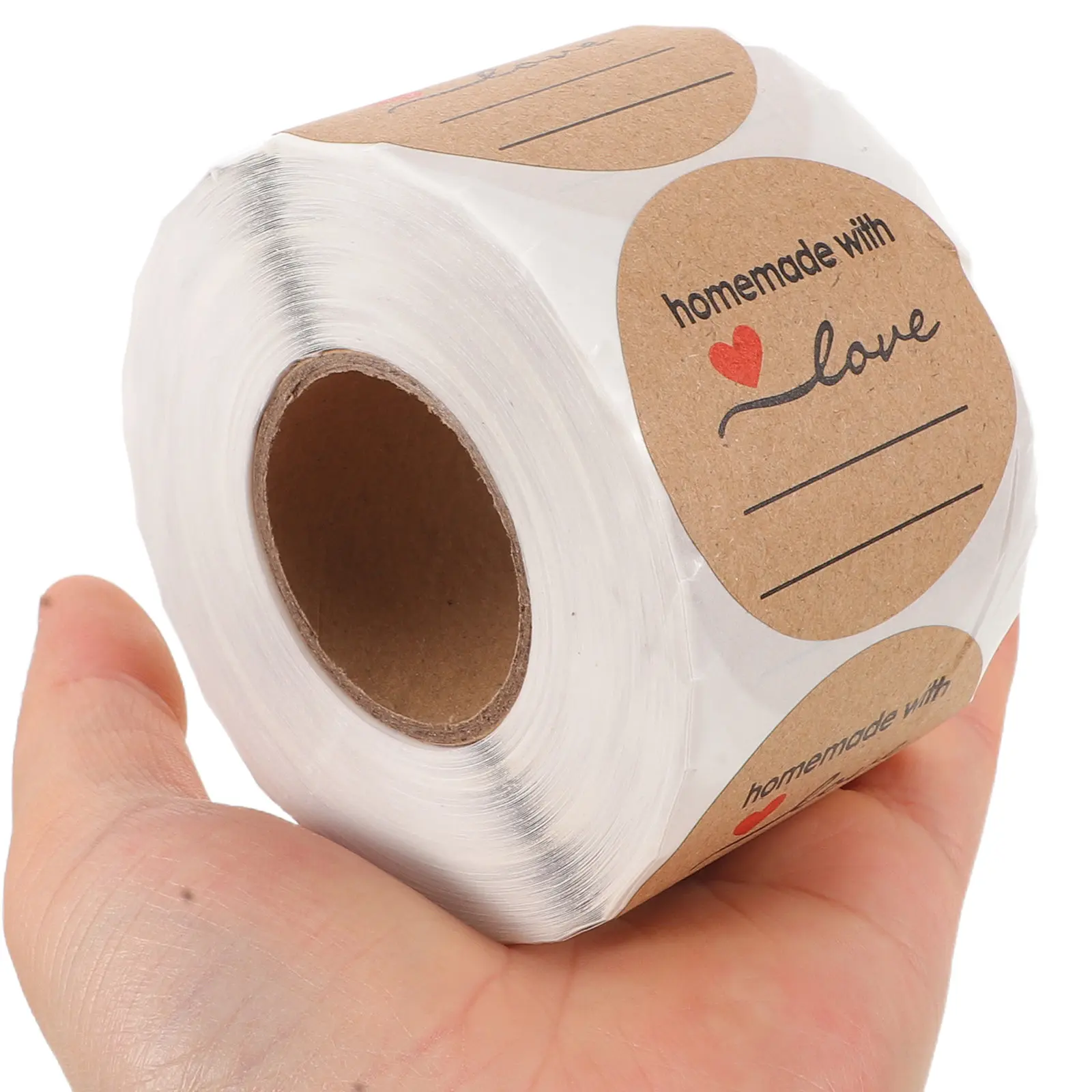 3pcs-round-self-adhesive-blank-sticker-labels-roll-334-inch-strong-seal-for-packaging-shipping-sealing-bag-envelope-box-food