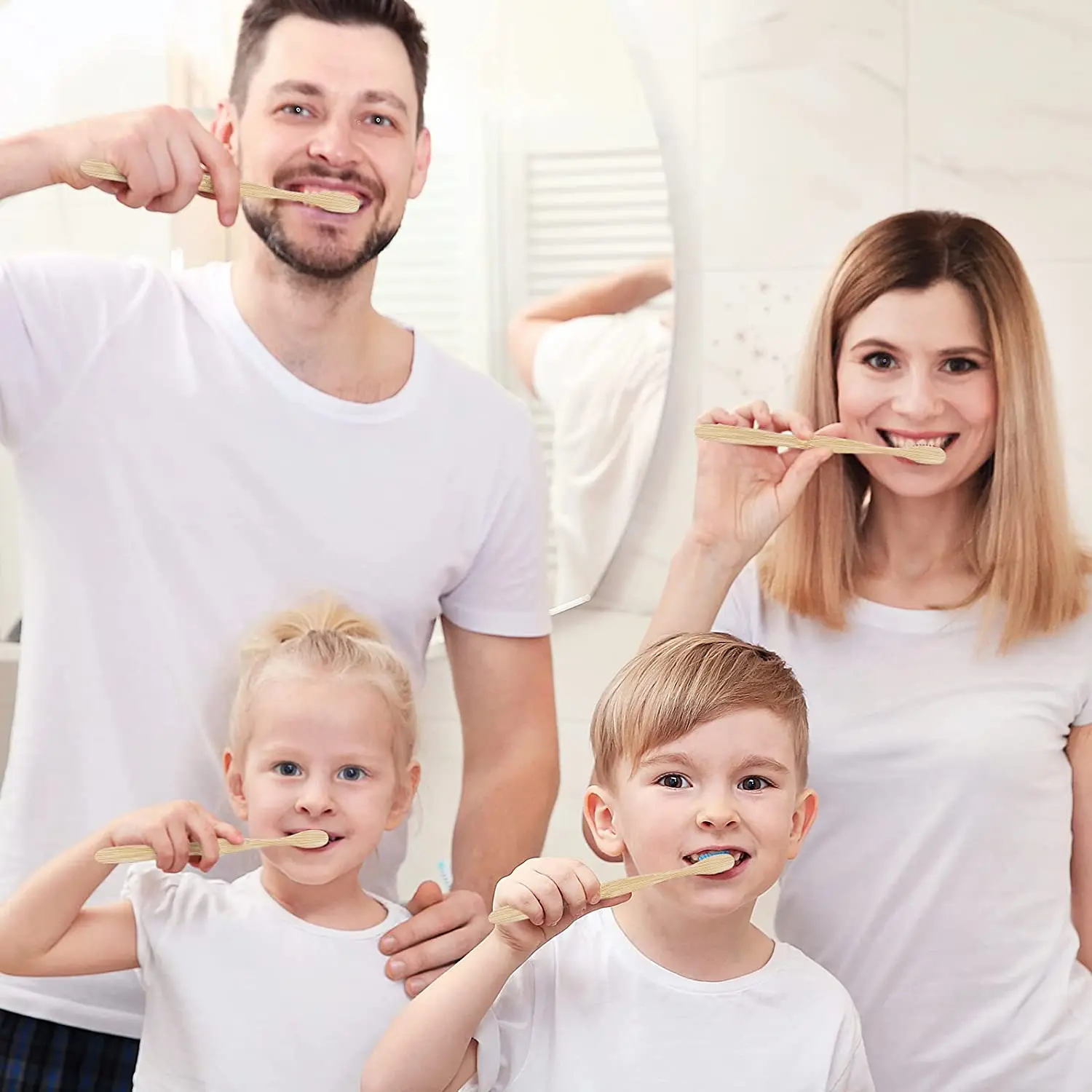 

Бамбуковые зубные щетки Зеленая зубная щетка Мягкая щетина Зубная щетка Биоразлагаемая зубная щетка Для гигиены Экологичный продукт