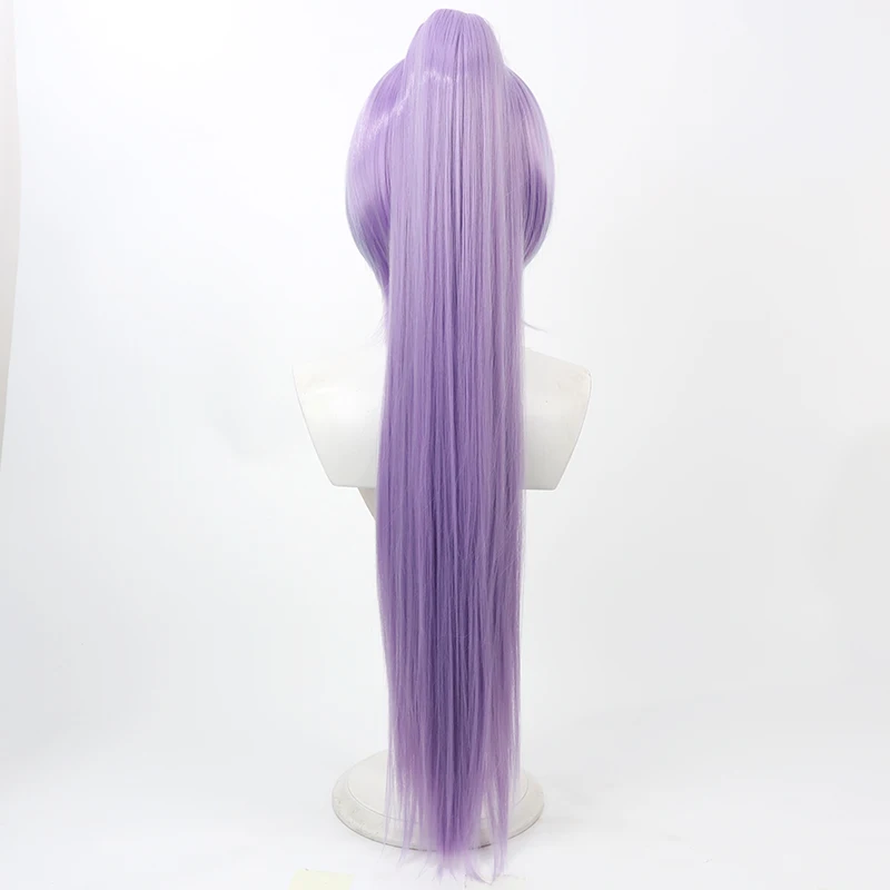 Nijisanji vtuber hoshimachi suisei peruca cosplay anime jogo roleplay festa traje prop cabelo sintético fibra resistente ao calor