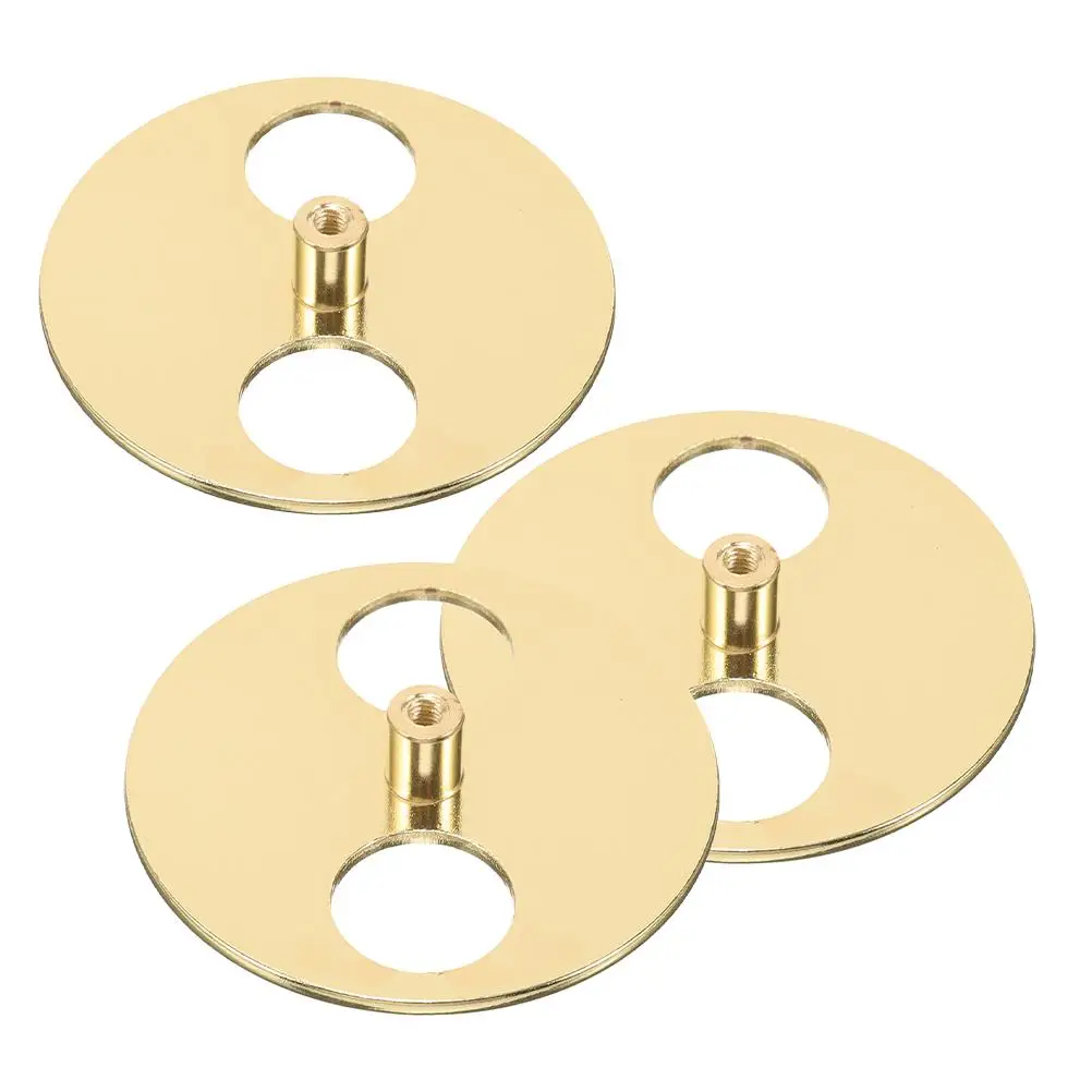

3PCS Music Box Accessories Round Metal Winder Keys Boxes Mechanism DIY Windup Movements Toys Replacement Hardware Precision