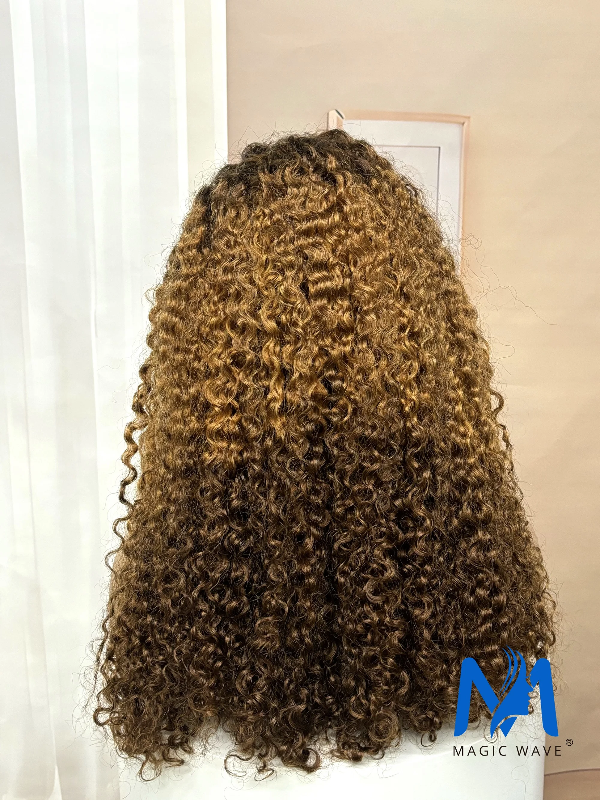 Pelucas de cabello humano rizado birmano 13X4, densidad del 300%, doble dibujado, peluca Bob 4/30/4 para mujeres negras, encaje transparente HD, 100% cabello humano