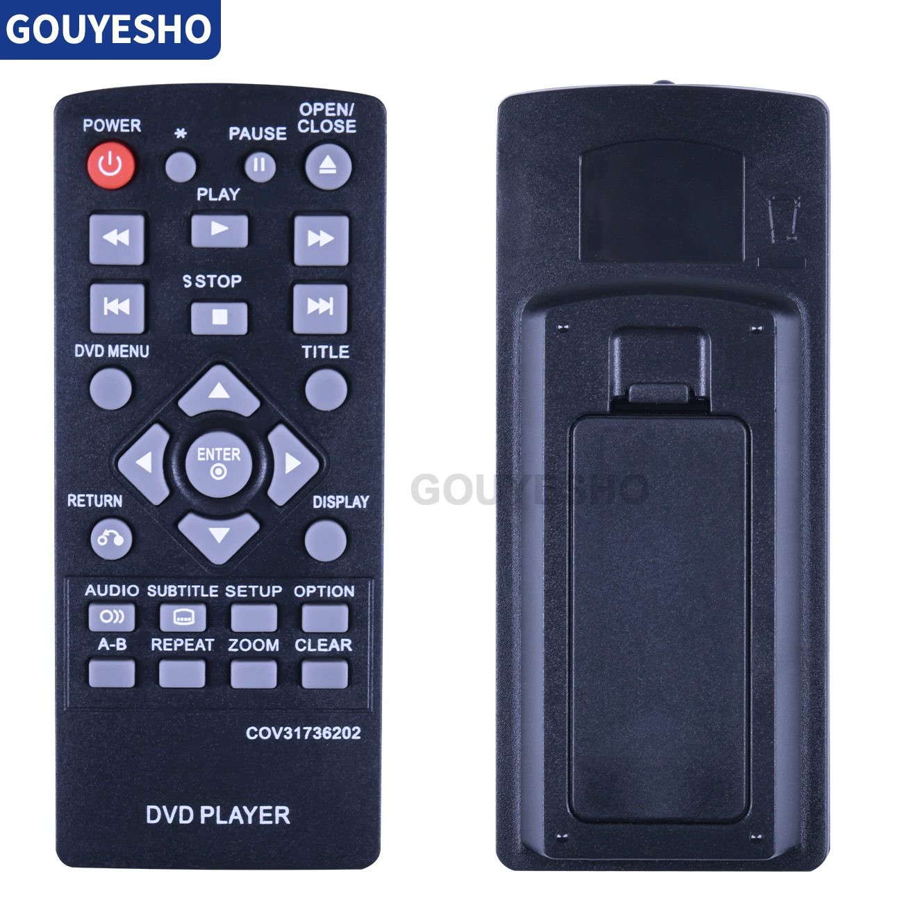 New COV31736202 use for  DVD Player Remote Control DP132 DP132NU