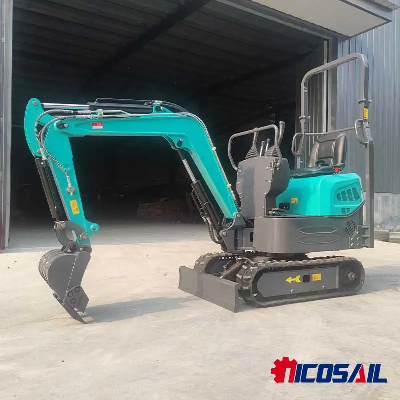 حفارة زاحفة صغيرة صينية عالية الجودة - متوافقة مع يورو لزراعة شجرة البستان وأعمال البناء