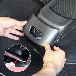 Car Styling Rear Kick Armrest Storage Box Center Console Wear Anti Trim Handrail Cover For Volkswagen VW ID.3 ID 3 ID3 2021 +