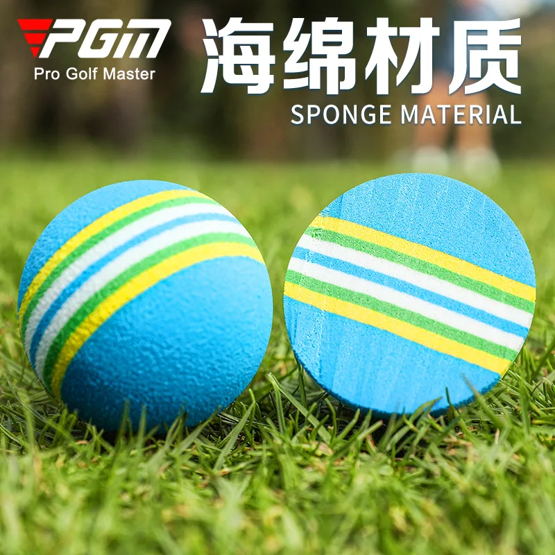 PGM 42mm Sponge Soft Golf Balls Random Color Indoor Golf Training Practice Balls Special For Home Golf Exercise Accessories