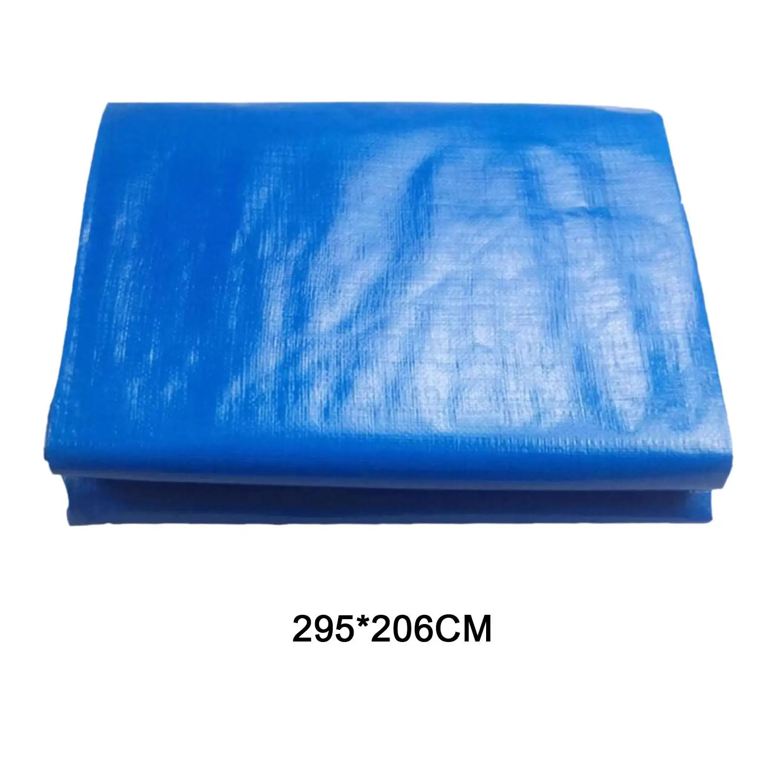 Ground Cloth Tarp Accessories Rectangle Swimming Pool Mat Cover for Above Ground Pools PE Material Foldable Outdoor Use