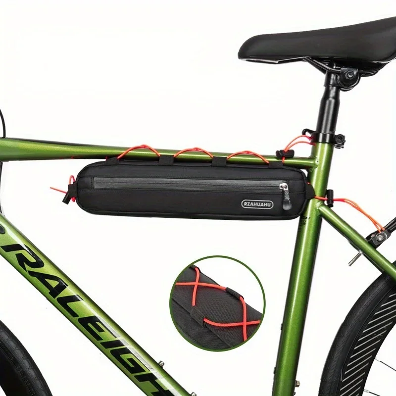 Waterproof Front Tube Frame Bag - Large Capacity Bicycle Triangle Storage
