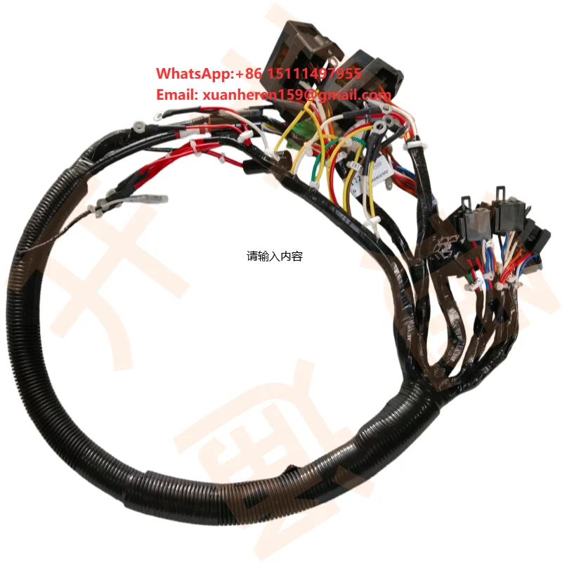 Heavy Duty Engine Wiring Harness 17A-06-41223 for Komatsu Bulldozer D155-6 Construction Machinery Parts 17A0641223