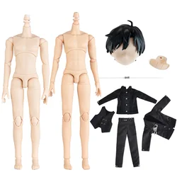 YMY23-cuerpo de muñeca para hombre, 1/7 Bjd, muñeca articulada, reemplaza la ropa de pelo facial para Blyth, cabeza GSC, OB22,Ob24, accesorios para muñecas BJD