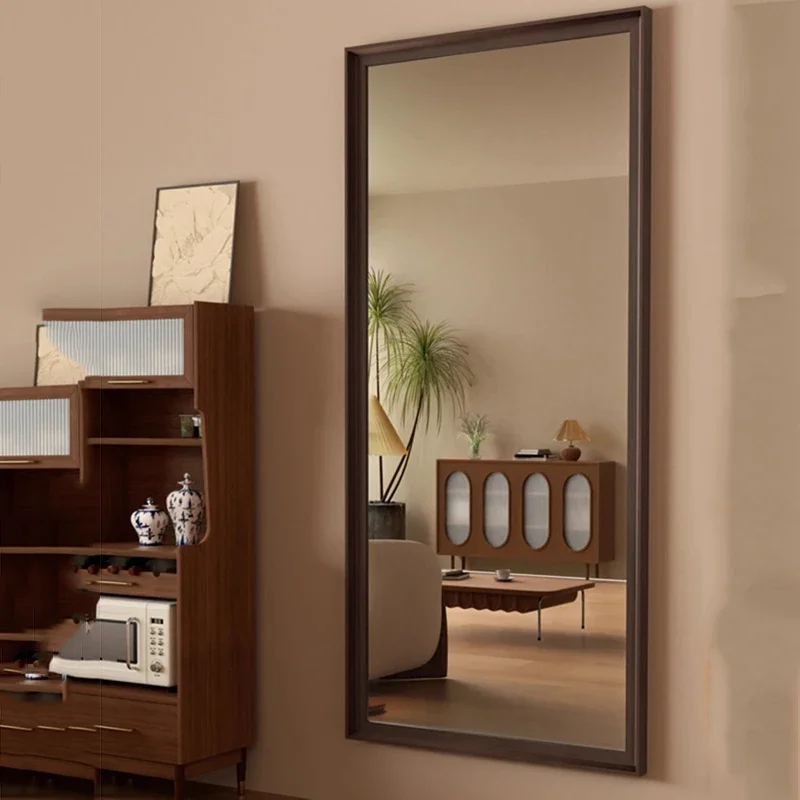 Luxuriöser Wandspiegel Moderne Dekoration Wohnzimmer Mädchen Ganzkörperspiegel Badezimmer Schlafzimmer Spiegel Ausgefallener Langer Spiegel Wohndekorationen