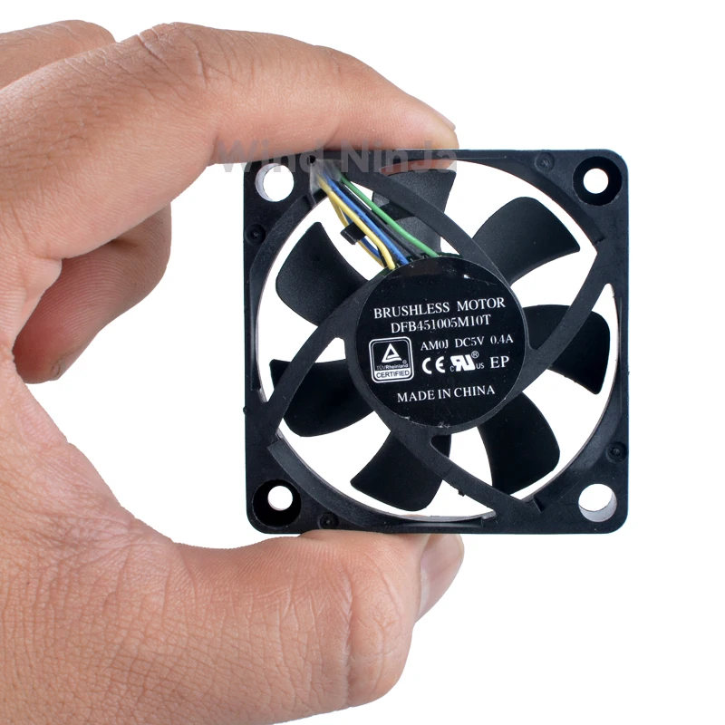 DFB451005M10T AM0J 5cm 50mm Micro ventola di raffreddamento ad alta velocità 50x50x10mm DC5V 0.40A 4 pin per CPU scheda madre Raspberry Pi