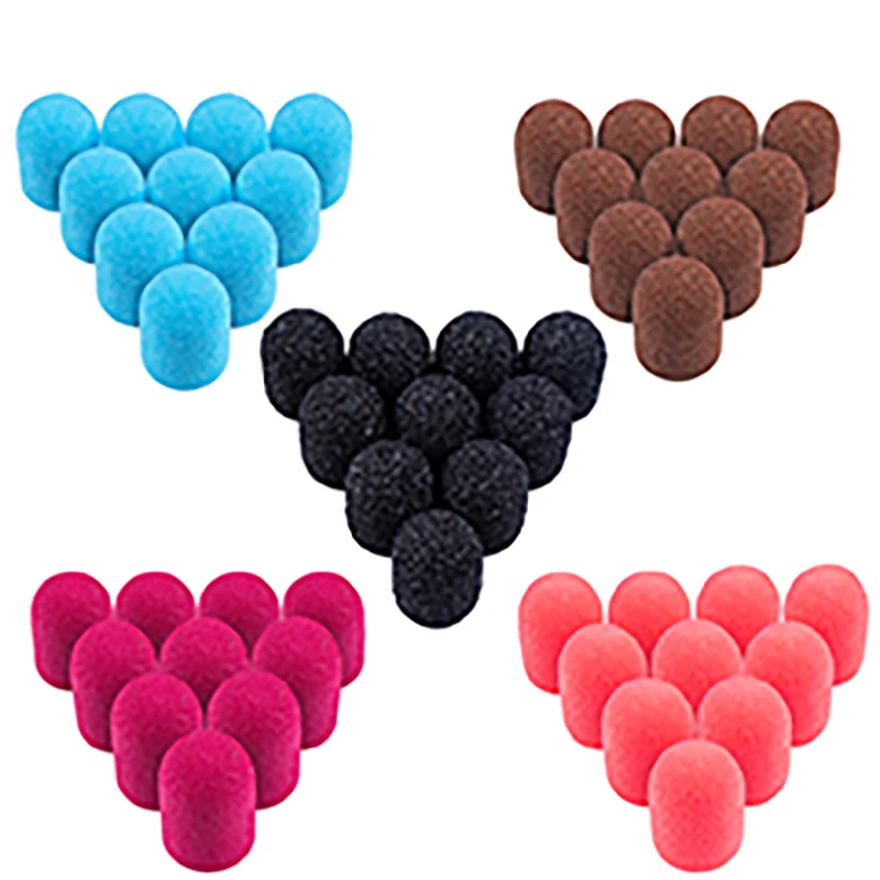 10 stücke Nagel Schleif Kappen Mit Gummi Gel Polish Remover Nagel Bohrer Mühle Schleifen Sand Kappe Pediküre Werkzeug für maniküre Maschine