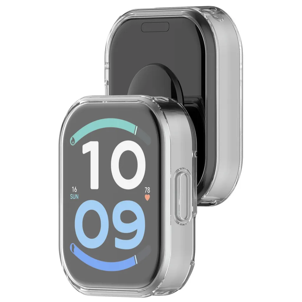 Vollständige TPU-Schutzhülle für die Redmi Watch 6 Active Smartwatch, kratzfester Displayschutz, neues Stoßschutz-Design, Schutzhülle und Zubehör. – Detail 3