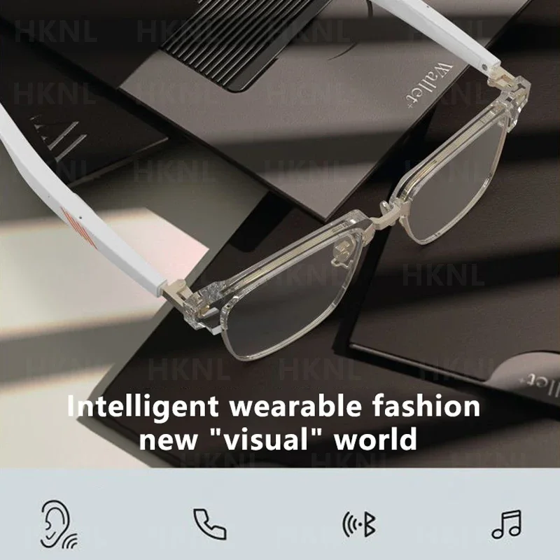 Gafas inteligentes 3D anti-azules con Control de voz, gafas de sol inalámbricas con Bluetooth, llamadas manos libres, TWS, música, deportes, gafas impermeables