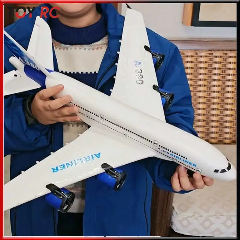 

Bm01 Rc Airplane 747 Airliner 3 Channel Fixed Wing Foam Duct Glider Remote Control Model Airplane Aerial Stunt For Adult