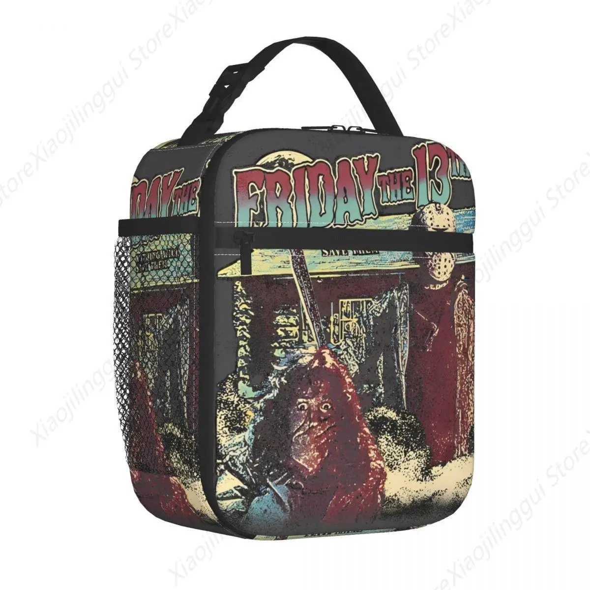 Insulated Lunch Box Friday 13th Product Jason Voorhees Lunch Container Multifunction Thermal Cooler Lunch Box For School