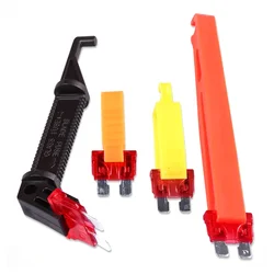 4Pcs/Set Universal Blade Fuse Puller Automobile Fuse-Clip Tool Extractor Removal Security Accessories for Car Fuses Holder