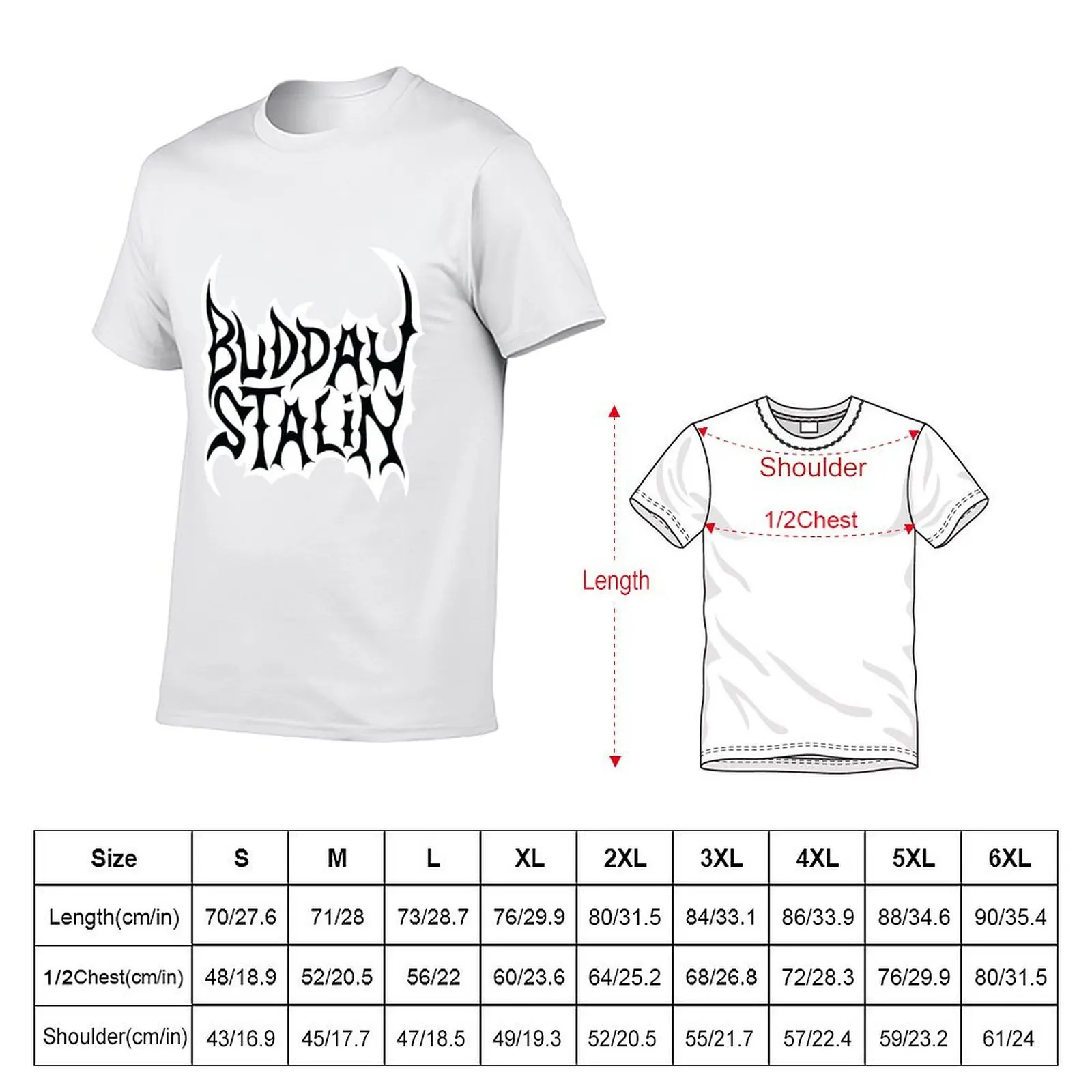 Strangers With Candy Buddah Stalin T-Shirt Big and Tall Loose Fit T-Shirt