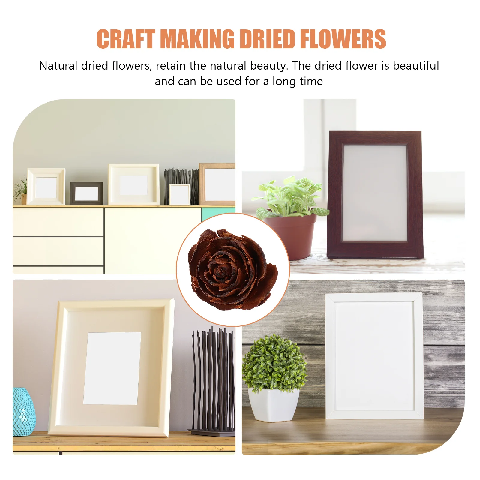 10개입 건조 꽃 천연 예술 공예 DIY 수제 식물 샘플 레진 공예 재료 창의적인 꽃 장식 재료