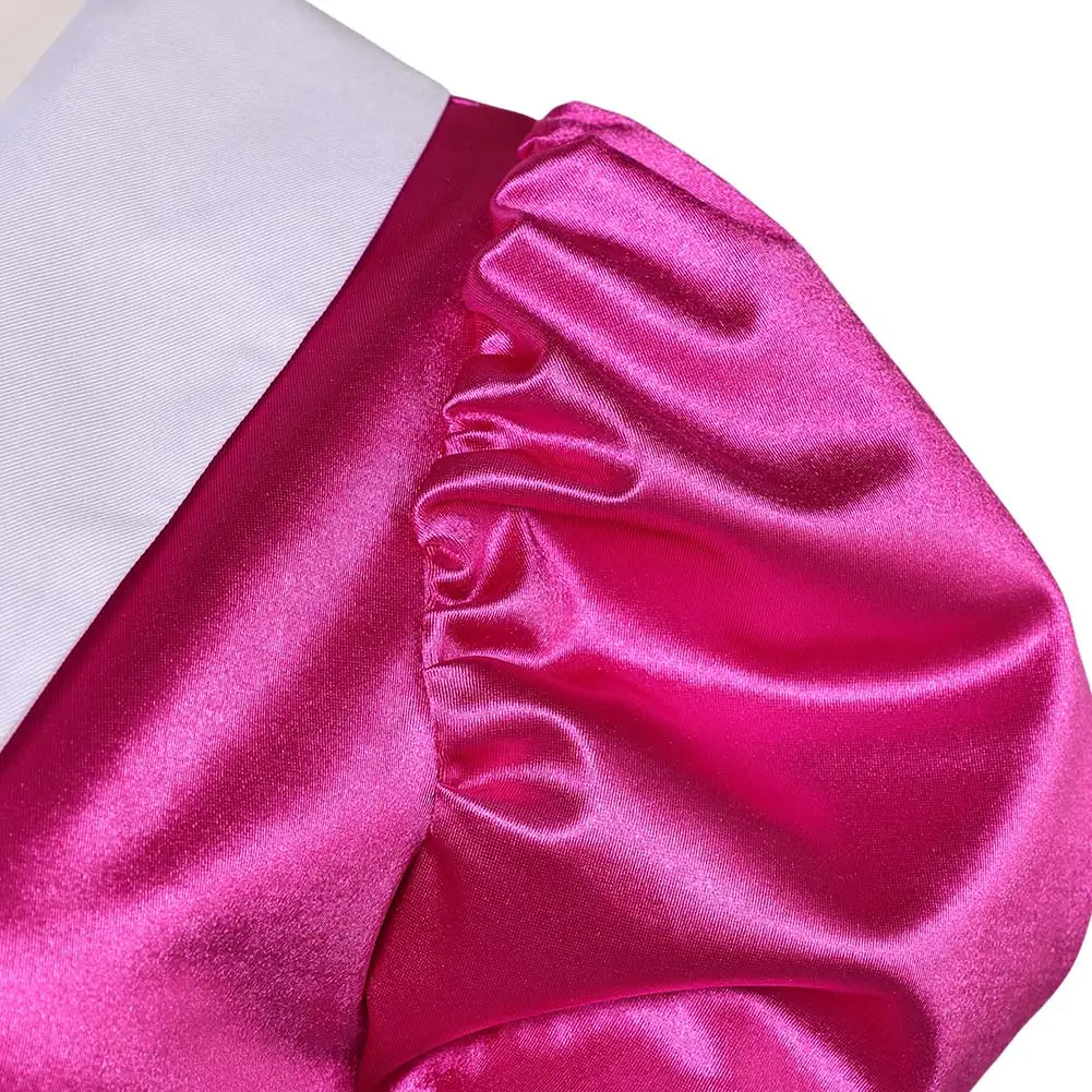 영화 인사이드 코스프레 아웃 2 라일리 코스프레 코스튬 로즈 원피스 롤플레이 스커트, 여성 할로윈 파티 유니폼, 카니발 역할극 세트